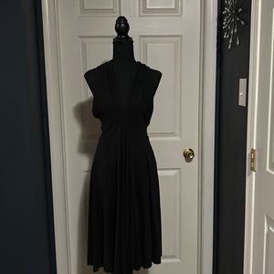 Beach Belle Black Halter Dress
